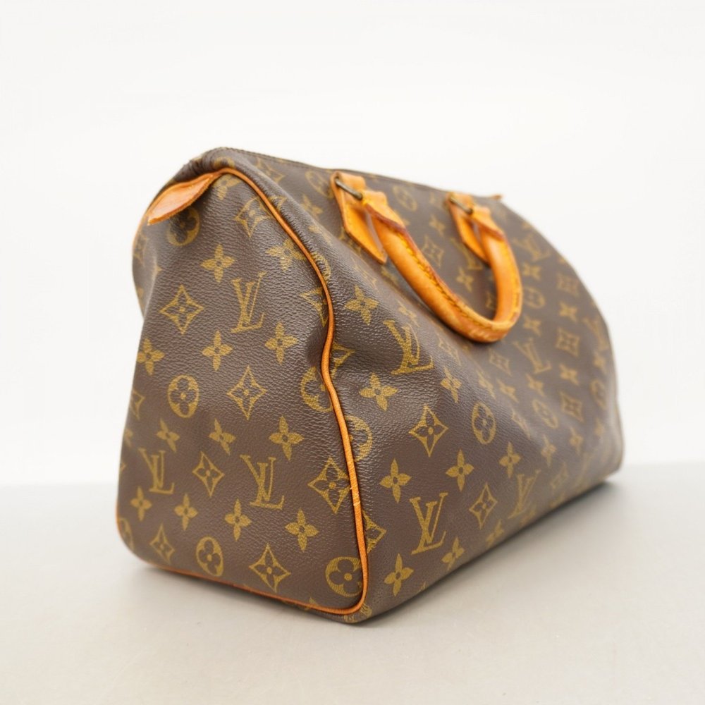 LOUIS VUITTON Authentic Brown Monogram Speedy 30 Bag - Picture 2 of 16